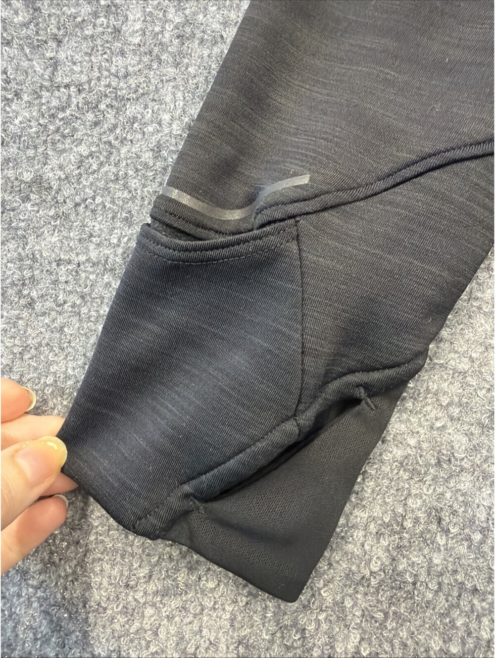 Athleta Black Hooded Xs Extra Layer Pullover Hoodie - Picture 2 of 13